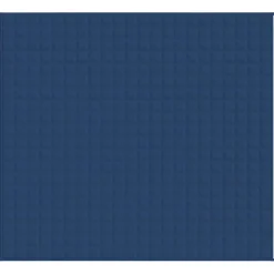 vidaXL Verzwaringsdeken 220x235 cm 15 kg stof blauw