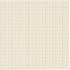 vidaXL Verzwaringsdeken 200x200 cm 13 kg stof lichtcrèmekleurig