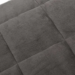 vidaXL Verzwaringsdeken 120x180 cm 5 kg stof grijs