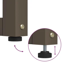 vidaXL Vierkante Eettafel 160 x 70 x 75 cm Massief Acaciahout Naturel