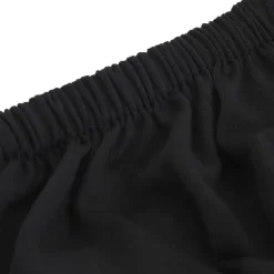 vidaXL Vierzitsbankhoes stretch polyester jersey zwart