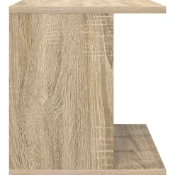 vidaXL Vinyl Platenspeler Opslag Sonoma Eiken 42 x 33 x 36 cm
