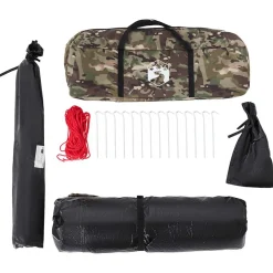 vidaXL Vistent 2-persoons waterdicht camouflage