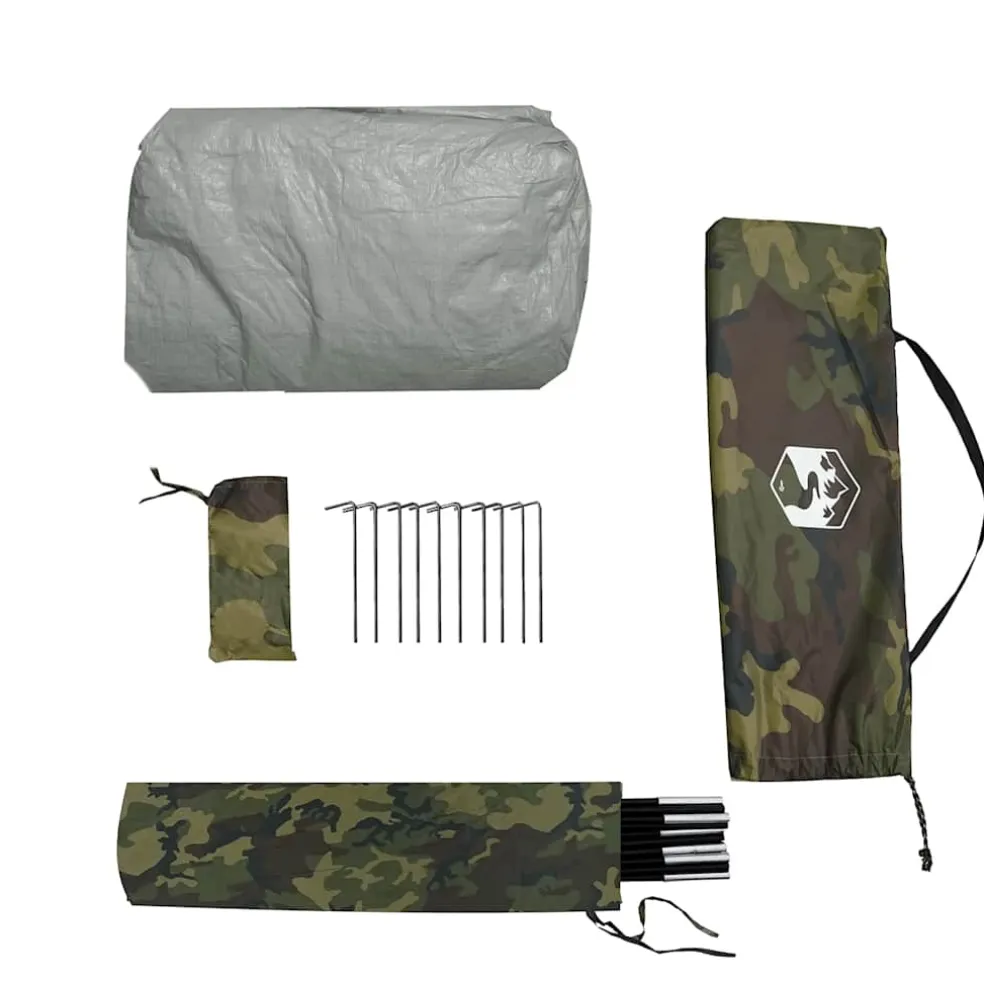 vidaXL Vistent waterdicht camouflage