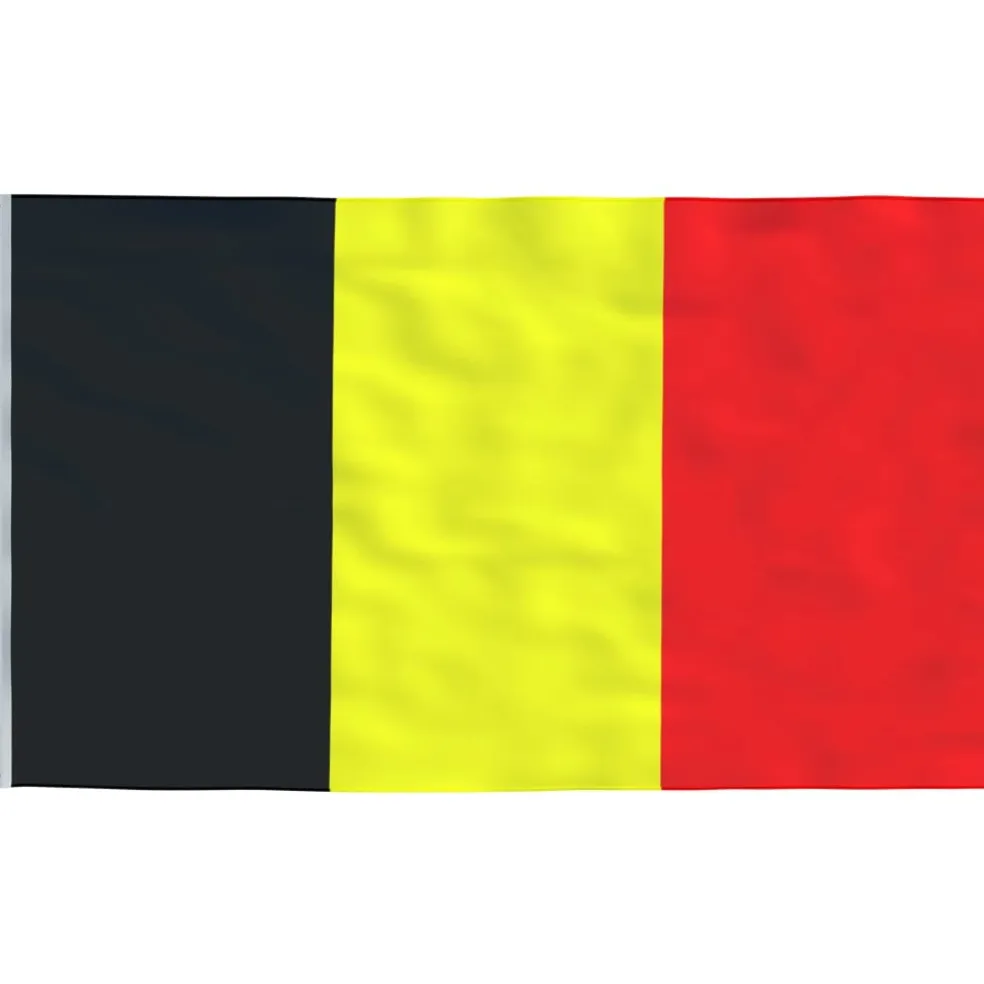 vidaXL Vlag België 90x150 cm