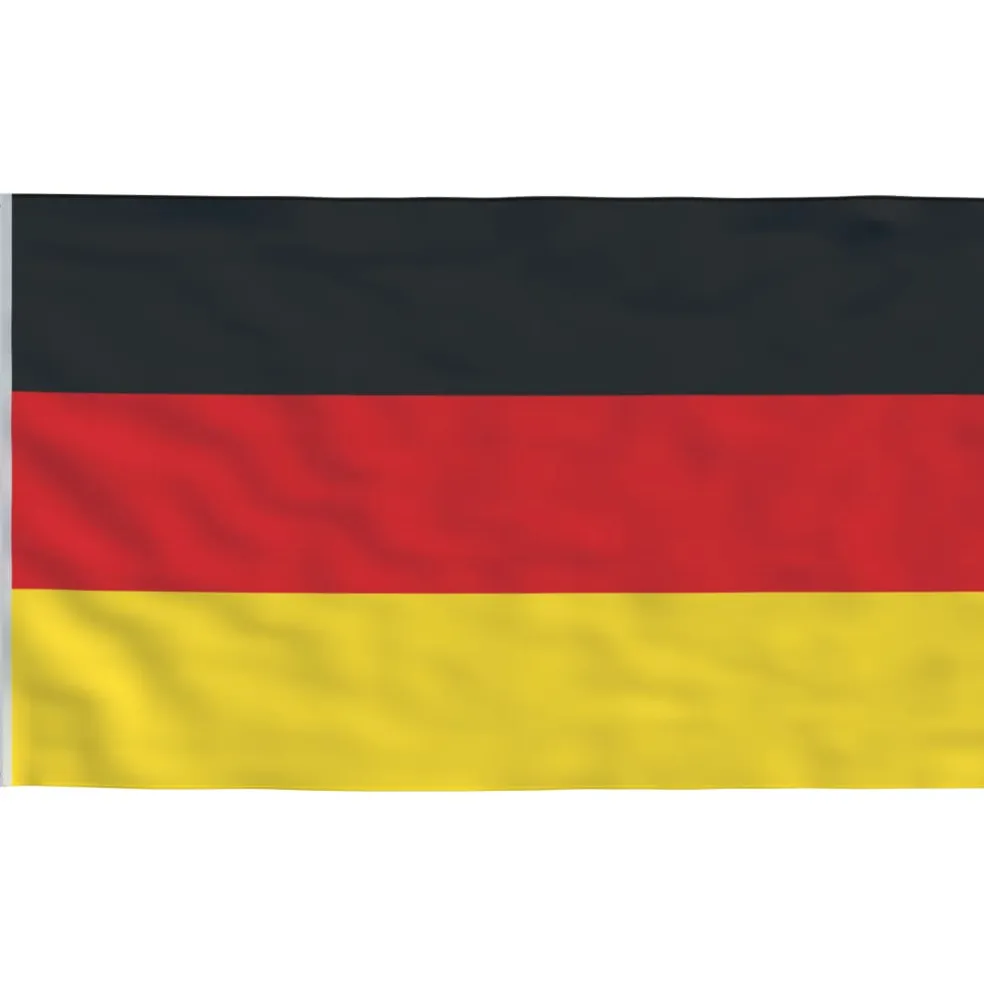 vidaXL Vlag Duitsland 90x150 cm