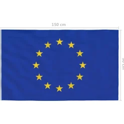 vidaXL Vlag Europa 90x150 cm