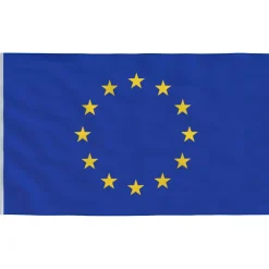 vidaXL Vlag Europa 90x150 cm
