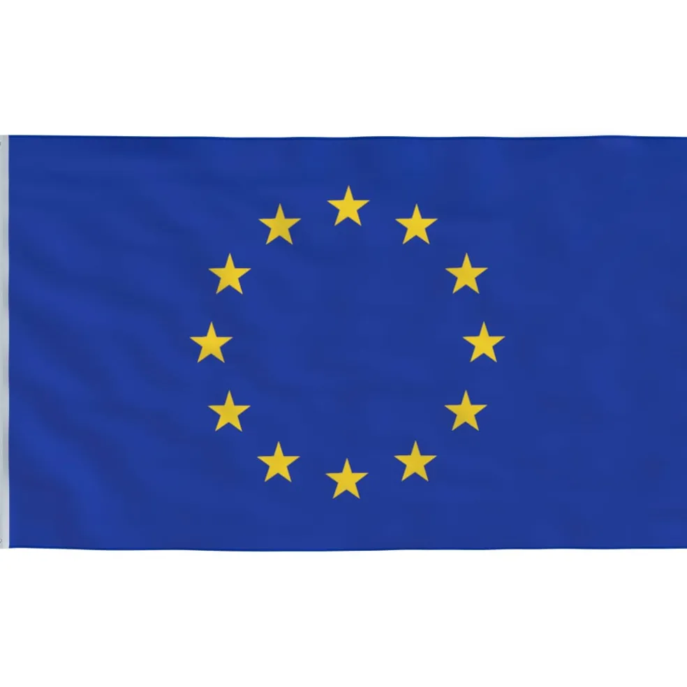 vidaXL Vlag Europa 90x150 cm