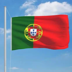 vidaXL Vlag Portugal 90x150 cm