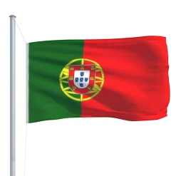 vidaXL Vlag Portugal 90x150 cm