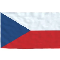 vidaXL Vlag Tsjechië 90x150 cm
