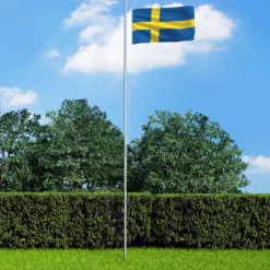 vidaXL Vlag Zweden 90x150 cm