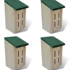 vidaXL Vlinderkast 14 x 15 x 22 cm (set van 4)