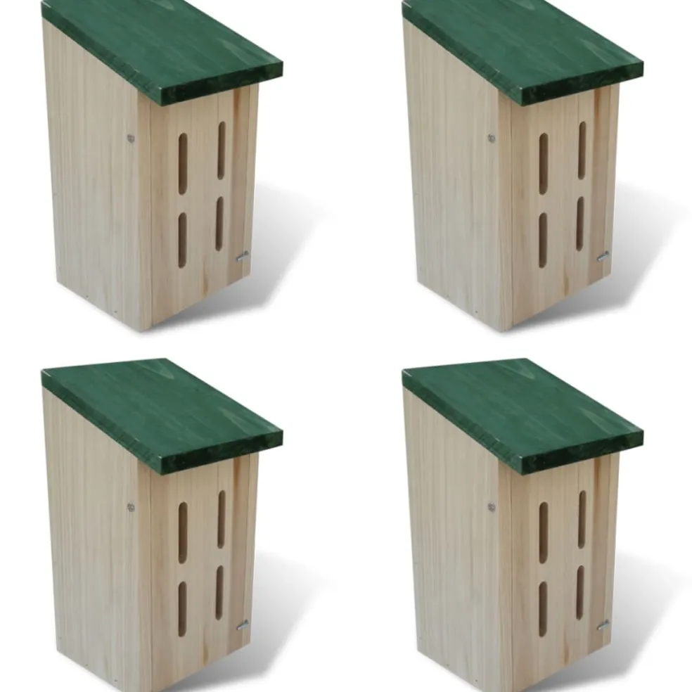 vidaXL Vlinderkast 14 x 15 x 22 cm (set van 4)