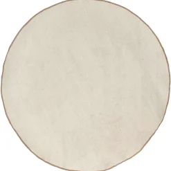 vidaXL Vloerkleden Naturel Ø 90 cm Jute