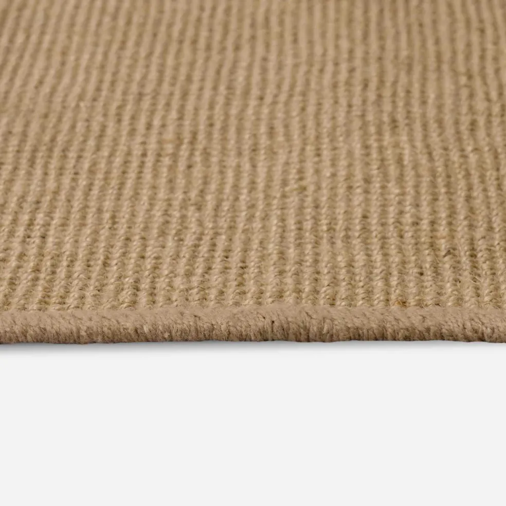 vidaXL Vloerkleden Naturel Ø 90 cm Jute