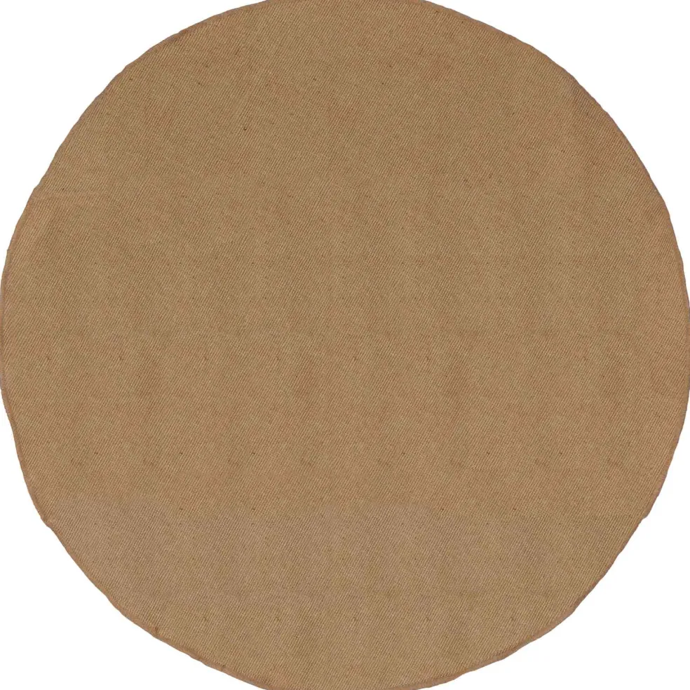 vidaXL Vloerkleden Naturel Ø 90 cm Jute