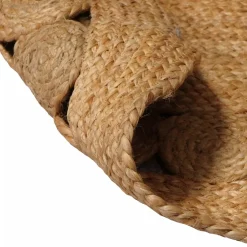vidaXL Vloerkleden Naturel Ø 120 cm Jute