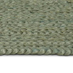 vidaXL Vloerkleden Olijfgroen 60 x 110 cm Jute