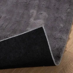 vidaXL Vloerkleden Rechthoekig SIROLO Antraciet 150 x 80 cm Polyester