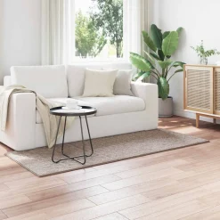 vidaXL Vloerkleden Rechthoekig SIROLO Zand 150 x 80 cm Polyester