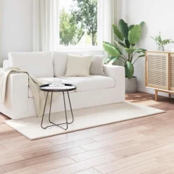 vidaXL Vloerkleden SIROLO Crèmekleurig 150 x 80 cm Polyester