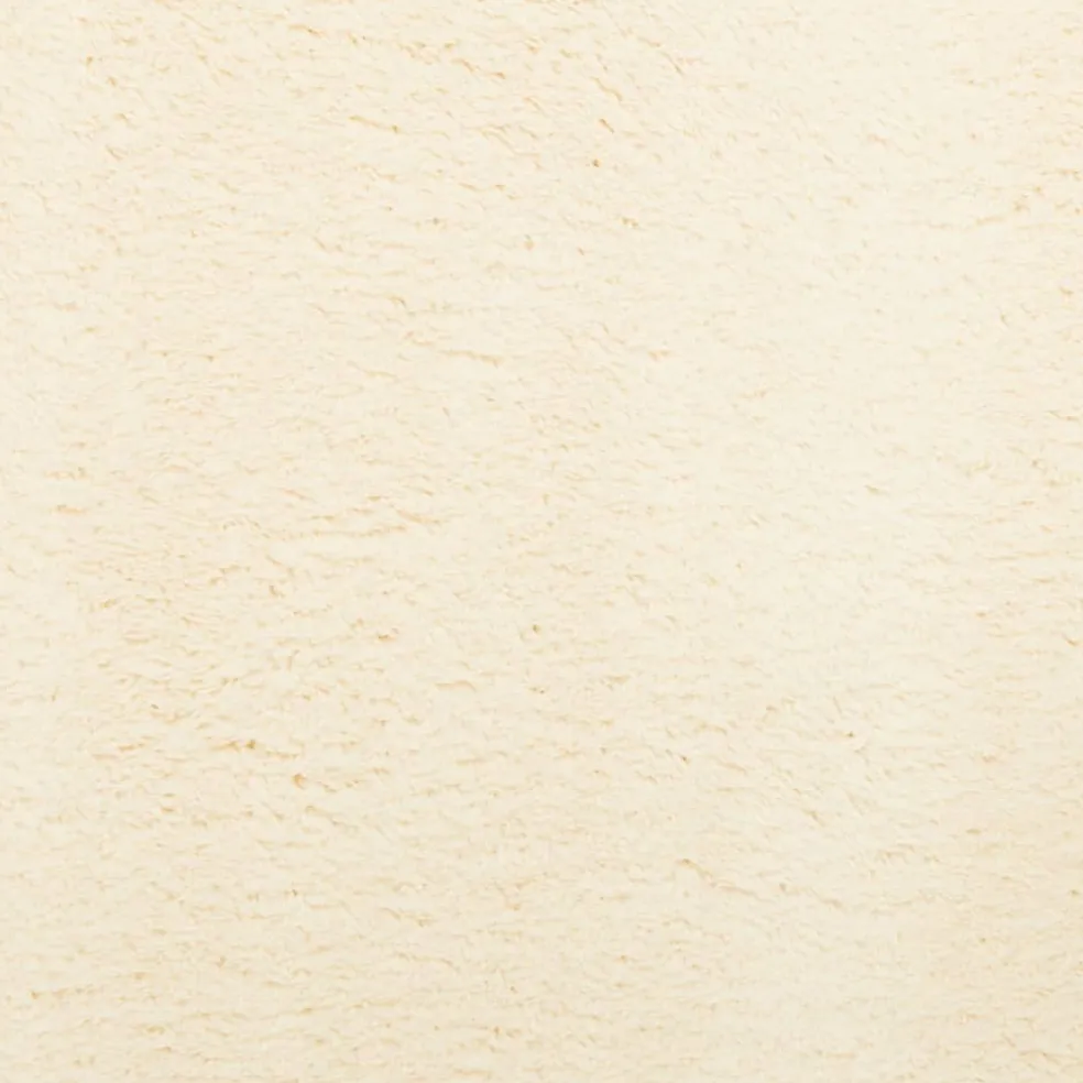 vidaXL Vloerkleed HUARTE laagpolig zacht wasbaar 60x110 cm crème