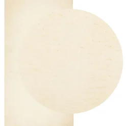 vidaXL Vloerkleed HUARTE laagpolig zacht wasbaar 60x110 cm crème