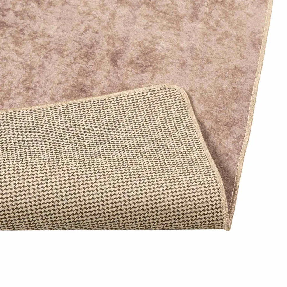 vidaXL Vloerkleedloper MARSA Zand 50 x 100 cm Polyester en PVC