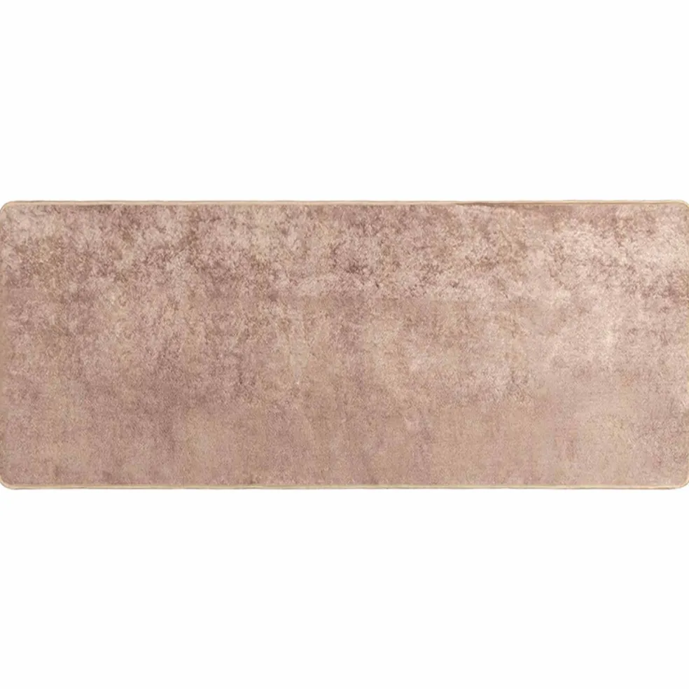 vidaXL Vloerkleedloper MARSA Zand 50 x 100 cm Polyester en PVC