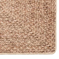 vidaXL Vloerkleedloper MARSA Geel 50 x 100 cm Polyester en PVC
