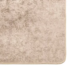 vidaXL Vloerkleedloper MARSA Beige 50 x 100 cm Polyester en PVC