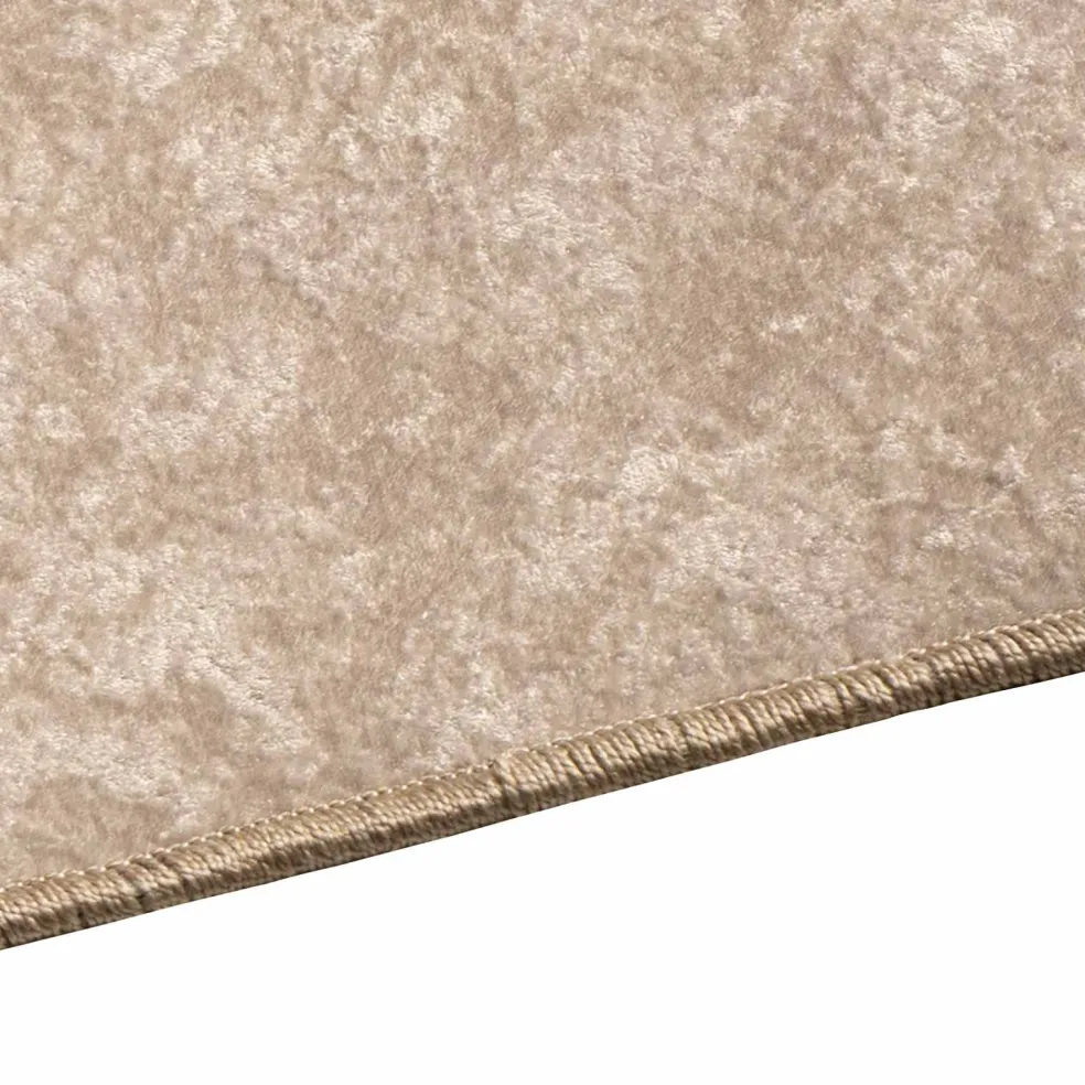 vidaXL Vloerkleedloper MARSA Beige 50 x 100 cm Polyester en PVC