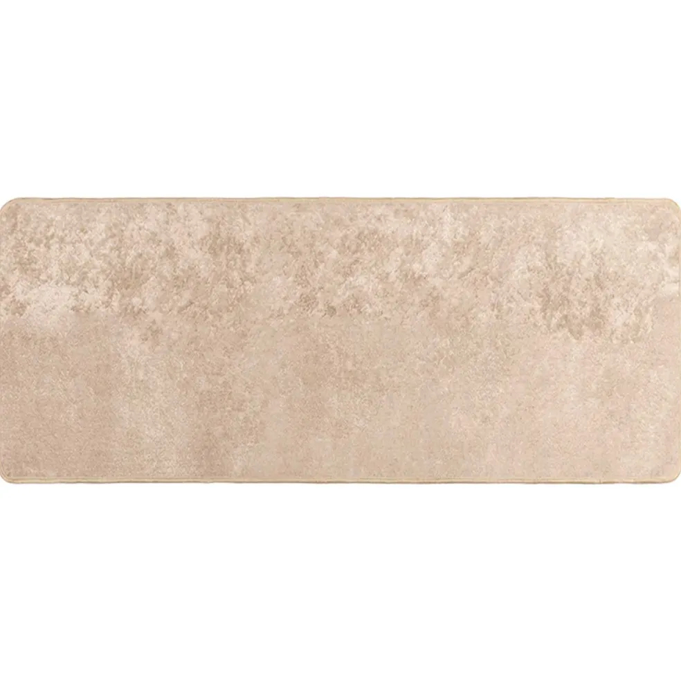 vidaXL Vloerkleedloper MARSA Beige 50 x 100 cm Polyester en PVC