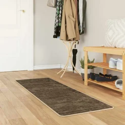 vidaXL Vloerkleedloper MARSA Bosgroen 50 x 150 cm Polyester en PVC