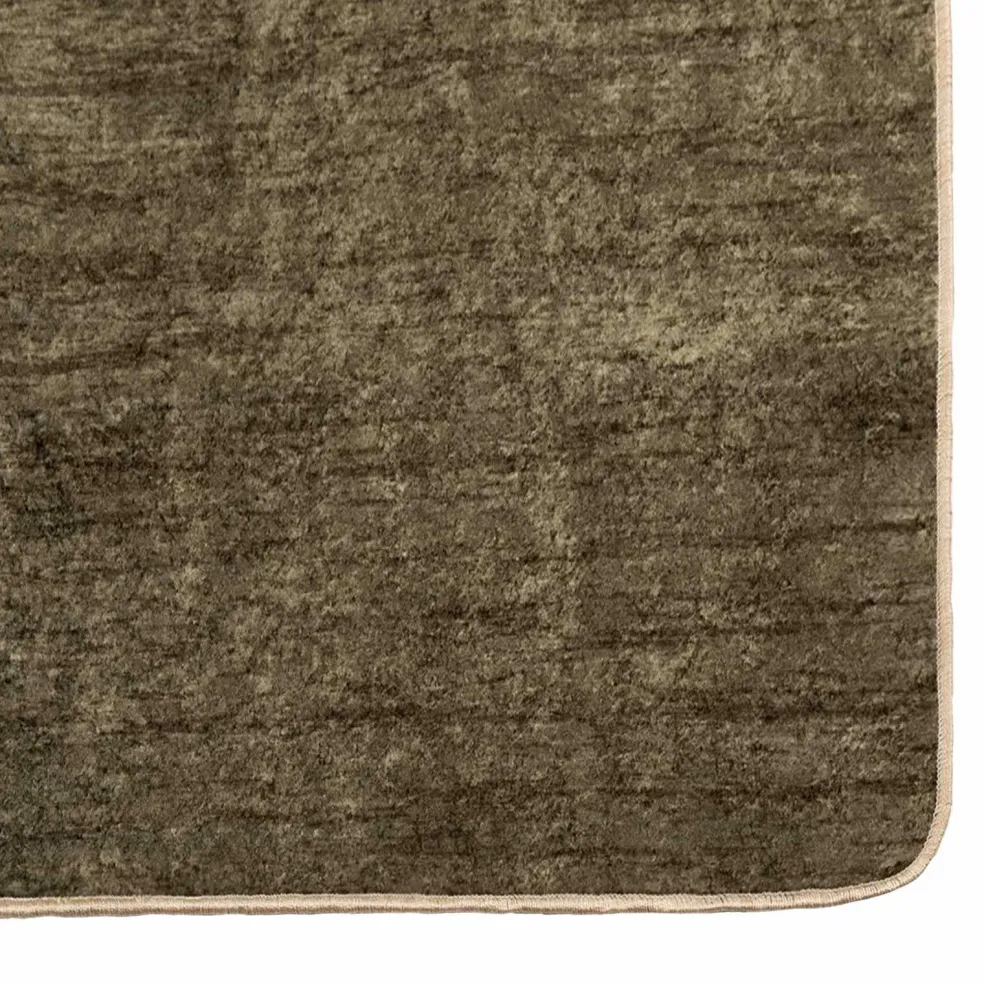 vidaXL Vloerkleedloper MARSA Bosgroen 50 x 150 cm Polyester en PVC