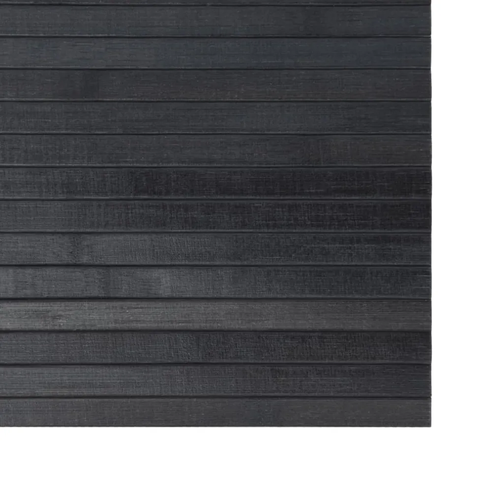 vidaXL Vloerkleed rechthoekig 60x100 cm bamboe grijs