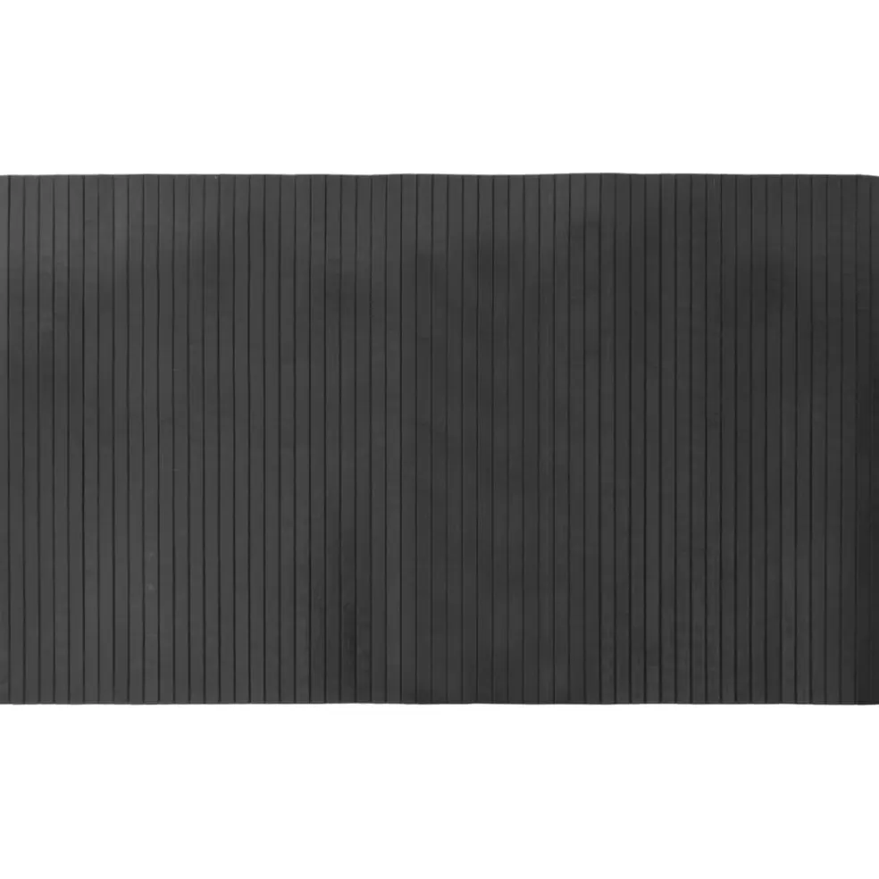 vidaXL Vloerkleed rechthoekig 60x100 cm bamboe grijs