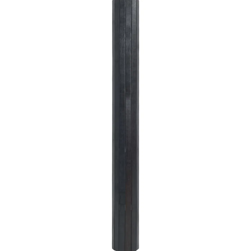vidaXL Vloerkleed rechthoekig 60x100 cm bamboe grijs