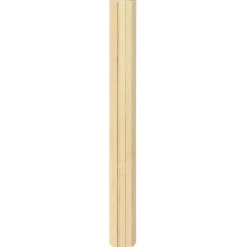 vidaXL Vloerkleed rechthoekig 60x100 cm bamboe lichtnaturel