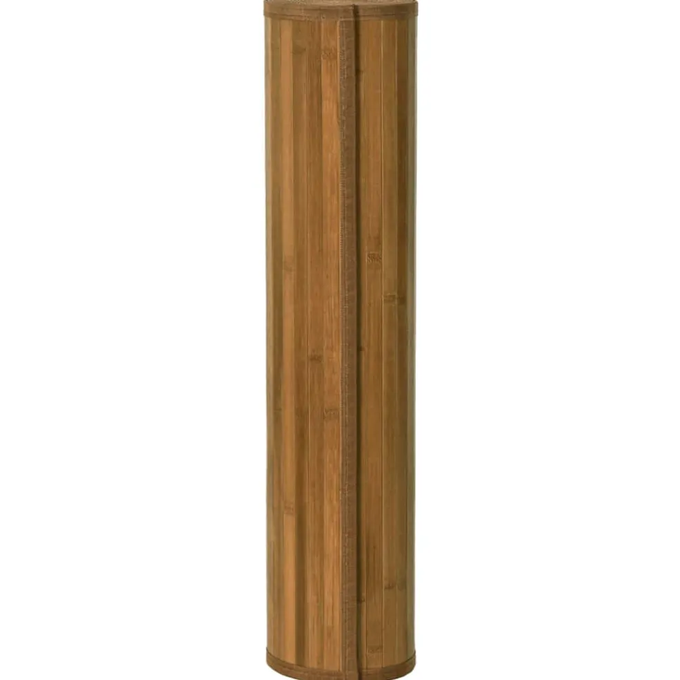 vidaXL Vloerkleed rechthoekig 60x100 cm bamboe bruin