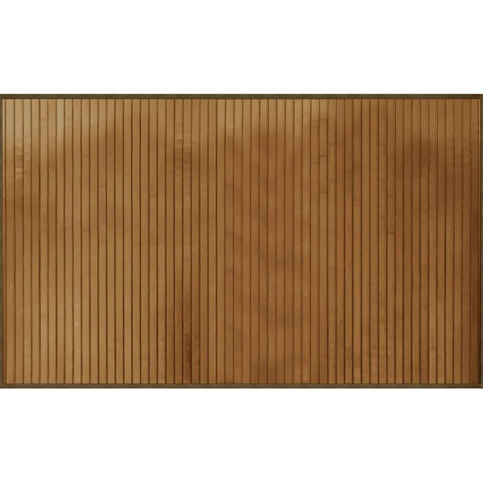 vidaXL Vloerkleed rechthoekig 60x100 cm bamboe bruin