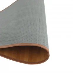 vidaXL Vloerkleed rond 60 cm bamboe naturel
