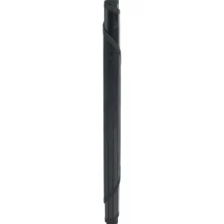 vidaXL Vloerkleed rond 60 cm bamboe zwart