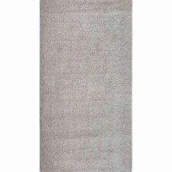vidaXL Vloerkleed shaggy anti-slip 80x150 cm lichtgrijs