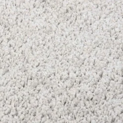 vidaXL Vloerkleed shaggy anti-slip 80x150 cm lichtgrijs