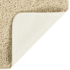 vidaXL Vloerkleed shaggy anti-slip 80x150cm crèmekleurig