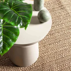 vidaXL Vloerkleed ZIZUR binnen en buiten 120x170 cm jute look
