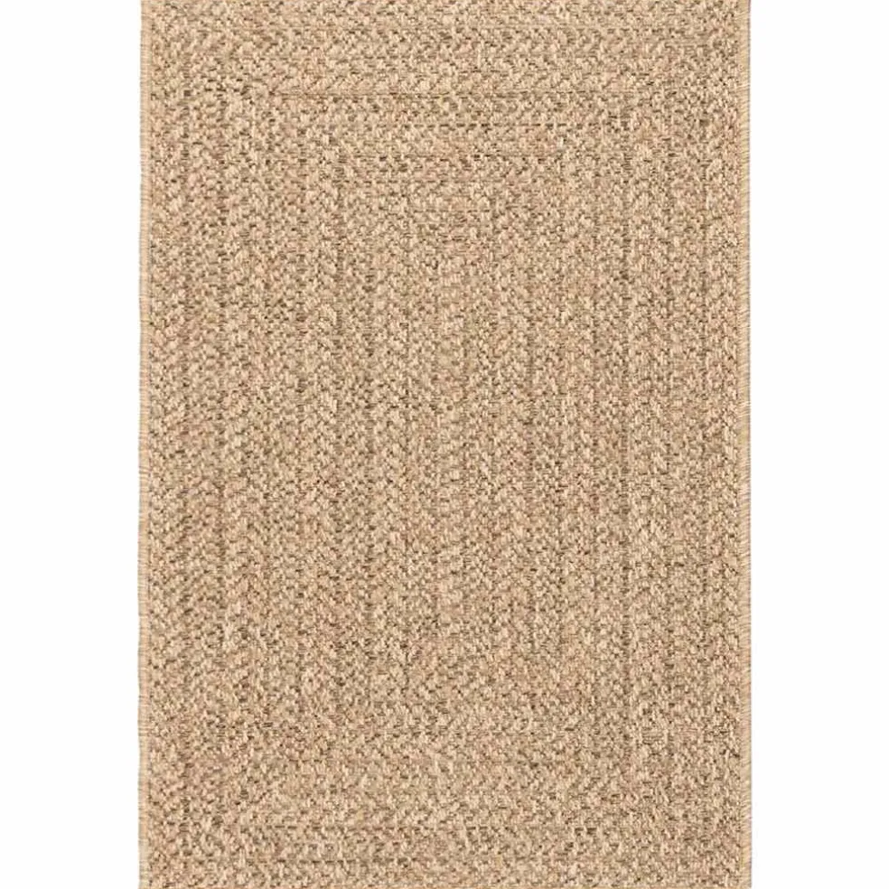 vidaXL Vloerkleed ZIZUR binnen en buiten 120x170 cm jute look